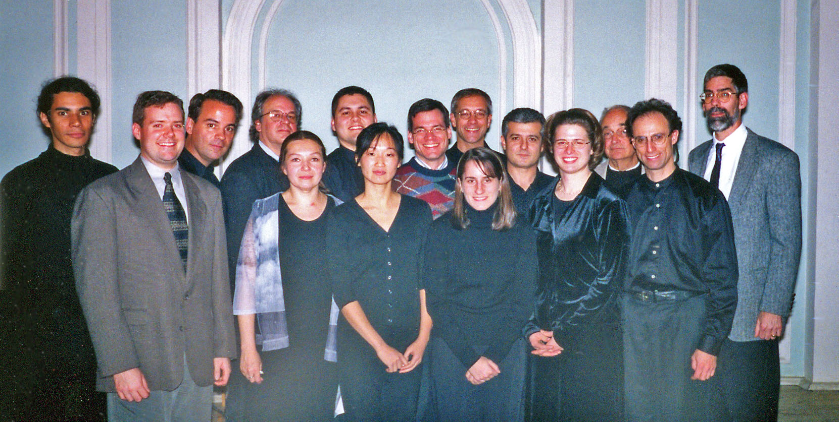 Moscow fall 2001 group photo