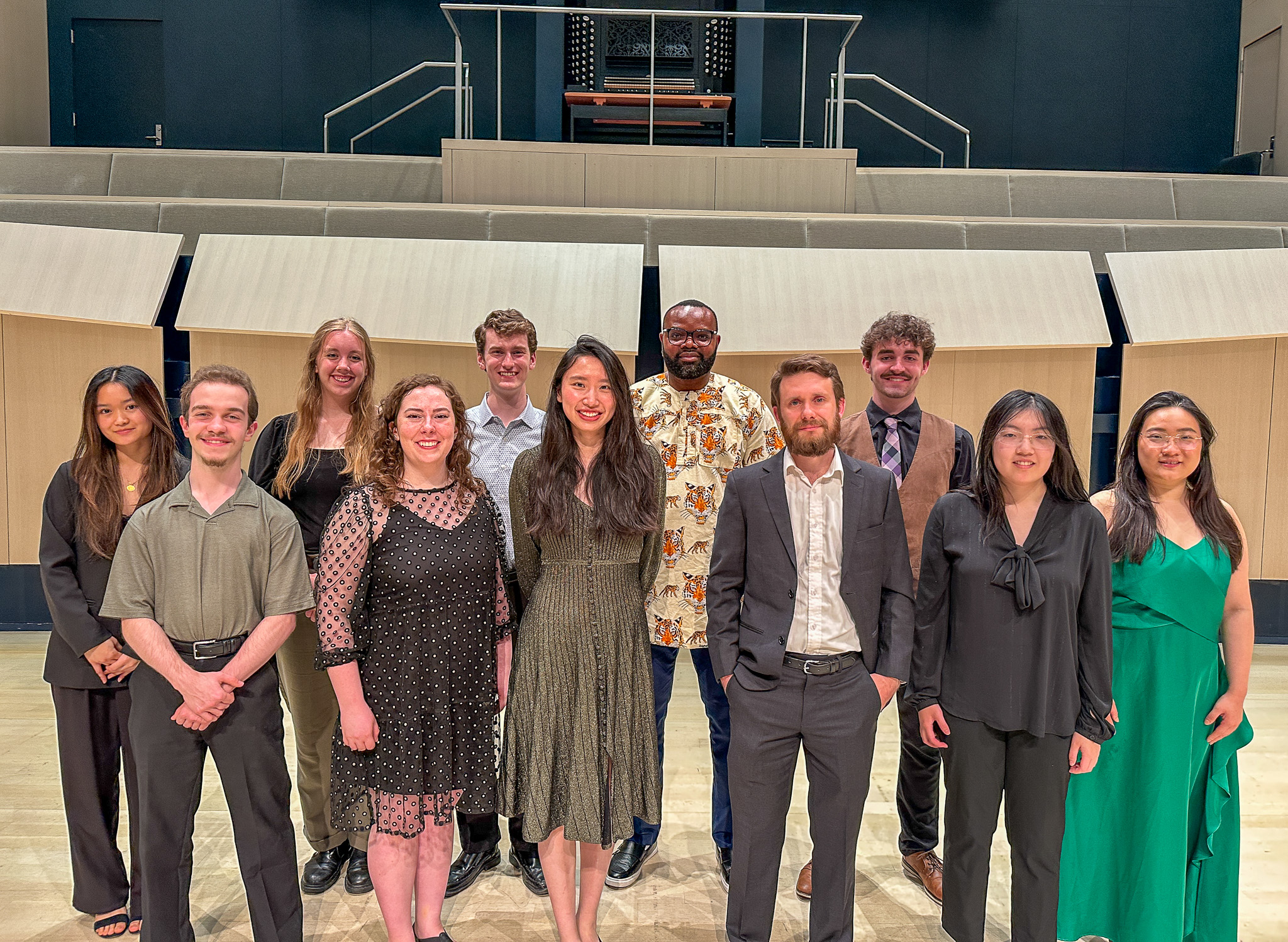 CW IV - photo of performers and composers